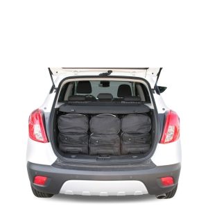 Car-Bags Opel Mokka - Mokka X (2012-heden) 6-Delige Reistassenset zwart