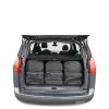 Car-Bags Peugeot 5008 I (2009-2017) 6-Delige Reistassenset zwart