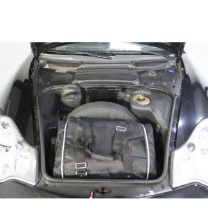 Car-Bags Porsche 911 CD-wisselaar in Bagageruimte (1997-2006) 2-Delige Reistassenset zwart