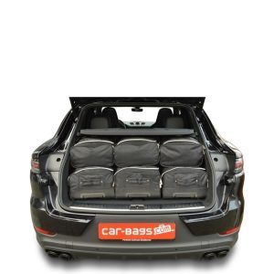 Car-Bags Porsche Cayenne Coupé (2019-heden) 6-Delige Reistassenset zwart
