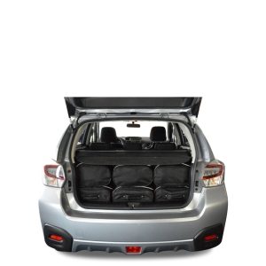 Car-Bags Subaru XV I (2012-2017) 6-Delige Reistassenset zwart
