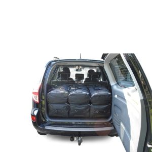 Car-Bags Toyota RAV4 III (2005-2013) 6-Delige Reistassenset zwart