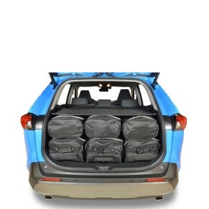 Car-Bags Toyota RAV4 V (2018-heden) 6-Delige Reistassenset zwart