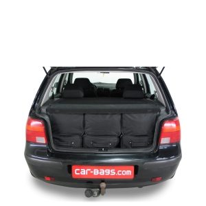 Car-Bags Volkswagen Golf IV (1997-2003) 6-Delige Reistassenset zwart