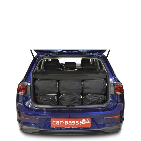 Car-Bags Volkswagen Golf VIII (2020-heden) 6-Delige Reistassenset zwart
