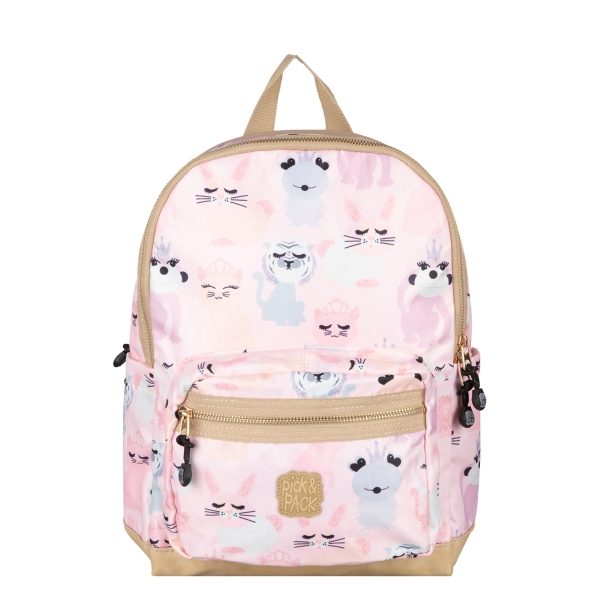 Pick & Pack Sweet Animal Backpack M pink Kindertas