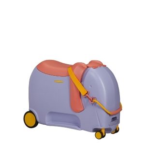 Samsonite Dream Rider Deluxe Ride-On Spinner Elephant lavender Kinderkoffer