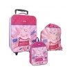 Disney Trolley Koffer Set Peppa pink Kinderkoffer