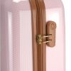 Princess Traveller Trendy Dots Set (SML) pink Harde Koffer van ABS