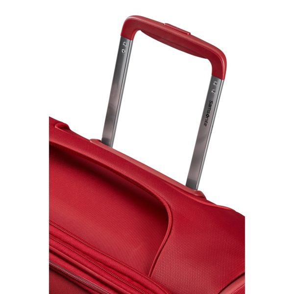Samsonite D&apos;Lite Spinner 78 Exp chili red Zachte koffer van Polyester