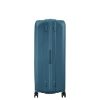 Samsonite Hi-Fi Spinner 81 Exp petrol blue Harde Koffer van Polypropyleen