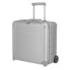 Travelite Next Aluminium Business Wheeler silver Handbagage koffer Trolley van Aluminium