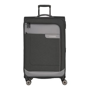 Travelite Viia 4 Wheel Trolley L Expandable anthracite Trolley