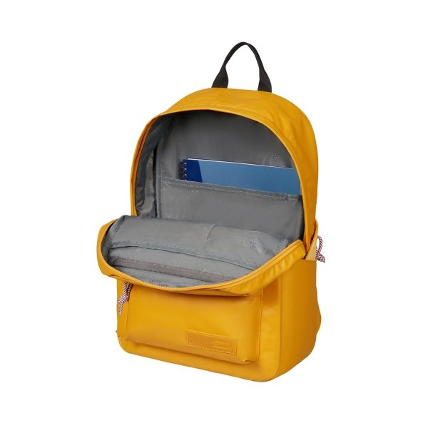 American Tourister Upbeat Pro Backpack Zip Coated yellow