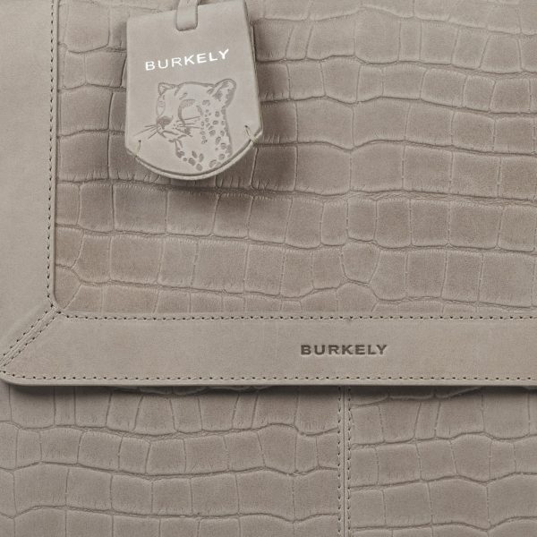 Burkely Icon Ivy Backpack 14" grijs van Leer