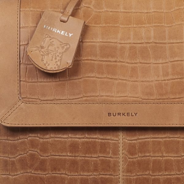 Burkely Icon Ivy Box Bag cognac Damestas van Leer