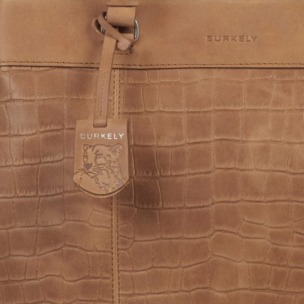 Burkely Icon Ivy Handbag cognac Damestas van Leer