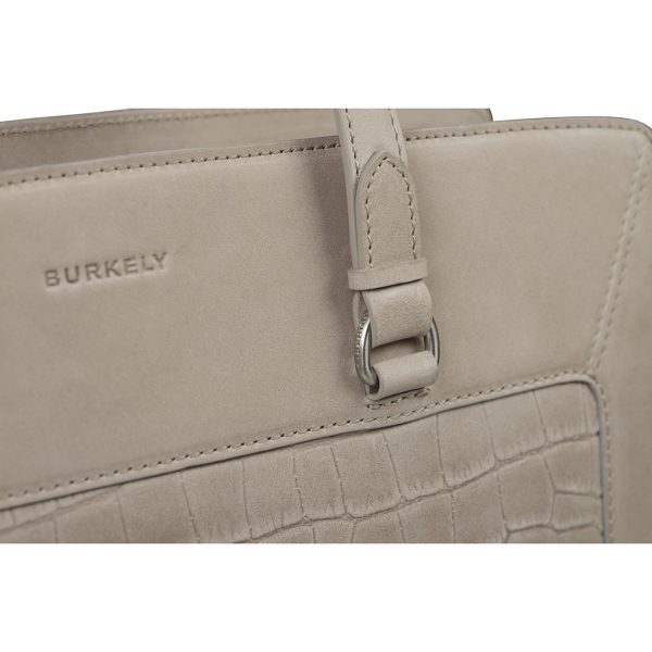 Burkely Icon Ivy Workbag 15.6" grijs van Leer