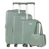 CarryOn Skyhopper 4-Delige Kofferset Beautycase/S/M/L olive Harde Koffer