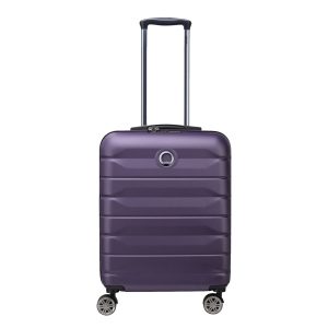 Delsey Air Amour 4 Wheel Slim Cabin Trolley 55/40 Expandable dark purple Harde Koffer
