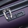 Delsey Air Amour 4 Wheel Slim Cabin Trolley 55/40 Expandable dark purple Harde Koffer van ABS