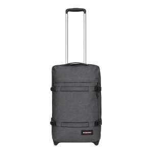 Eastpak Transit&apos;R Reistas S black denim Handbagage koffer Trolley