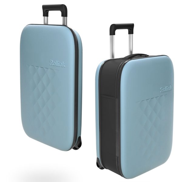 Rollink Flex Vega II Opvouwbare Handbagage koffer aron Harde Koffer van Polypropyleen