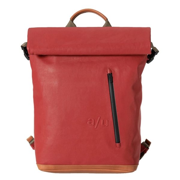 Aunts & Uncles Fukui Laptop Backpack 15" brick red backpack
