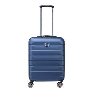 Delsey Air Amour 4 Wheel Slim Cabin Trolley 55/40 Expandable night blue Harde Koffer
