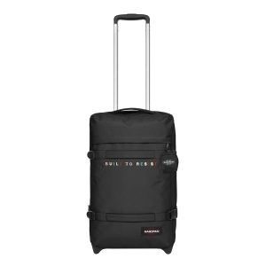 Eastpak Transit&apos;R Reistas S bold embroided black Handbagage koffer Trolley