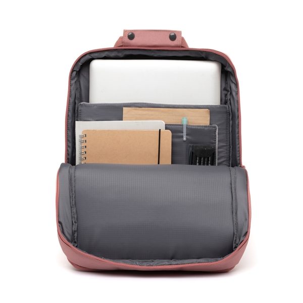 Lefrik Smart Daily 13&apos;&apos; Laptop Backpack dust pink van Gerecycled