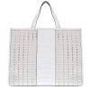 Liu Jo Lucente Shopping Bag PU off white Damestas