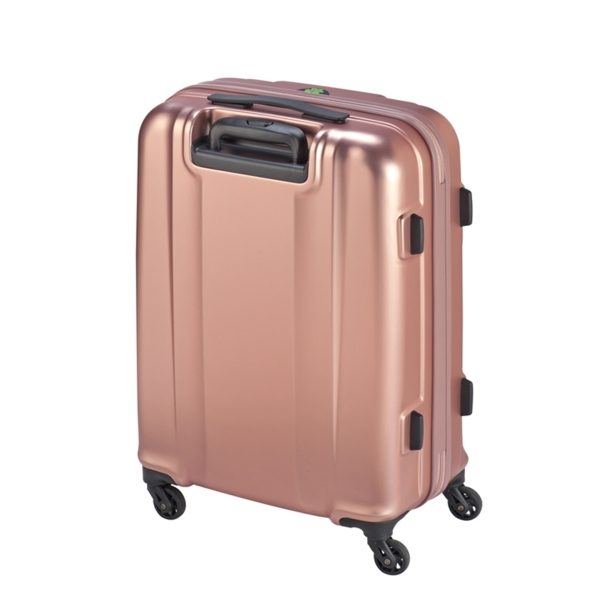 Princess Traveller Sumatra TSA Recycled PET Trolley L pink Harde Koffer van Gerecycled