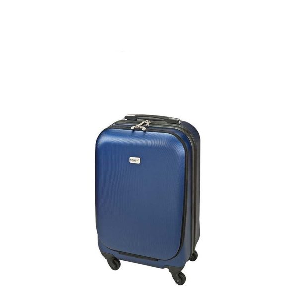 Princess Traveller Sydney Cabin Laptop Trolley dark blue Harde Koffer