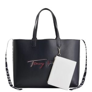 Tommy Hilfiger Iconic Tommy Tote Signature desert sky