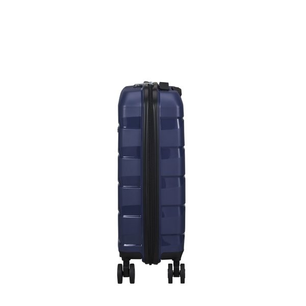 American Tourister Air Move Spinner 55 midnight navy Harde Koffer van Recyclex