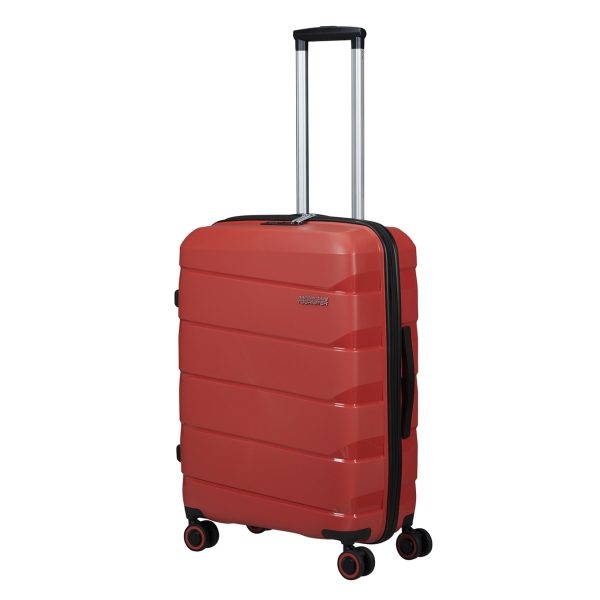 American Tourister Air Move Spinner 66 coral red Harde Koffer