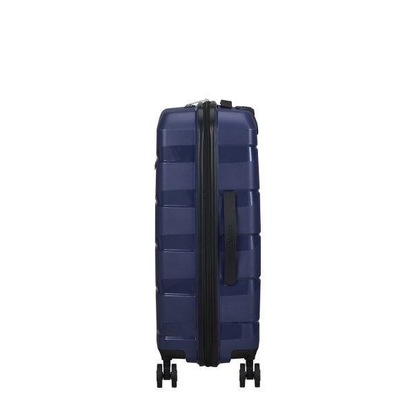 American Tourister Air Move Spinner 66 midnight navy Harde Koffer van Recyclex