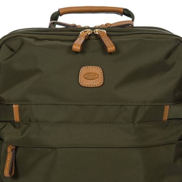 Bric&apos;s X-Travel Backpack olive Weekendtas van Polyamide