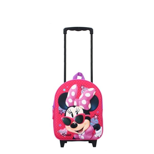 Disney Trolley Rugzak Minnie Mouse Friends Around Town (3D) pink Kinderkoffer