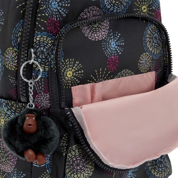 Kipling Seoul S Rugtas homemade stars backpack van Nylon