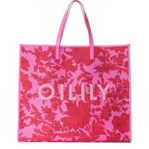 Oilily Big Square Shopper pink