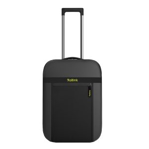 Rollink Flex Aura Opvouwbare Handbagage Koffer noir Trolley