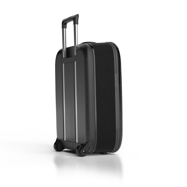 Rollink Flex Aura Opvouwbare Handbagage Koffer noir Trolley van Polycarbonaat