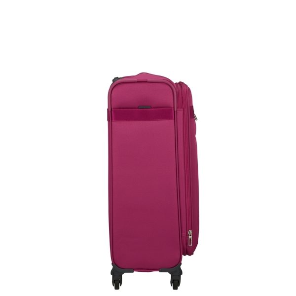 Samsonite Citybeat Spinner 66 Exp violet pink Zachte koffer