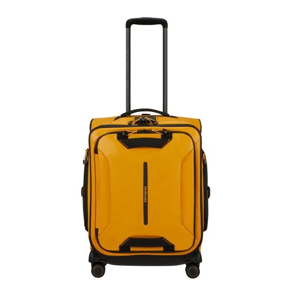 Samsonite Ecodiver Spinner Duffle 55 yellow Handbagage koffer Trolley