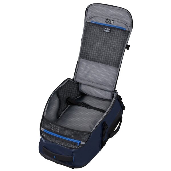 Samsonite Ecodiver Travel Backpack M 55L blue nights backpack van rPet
