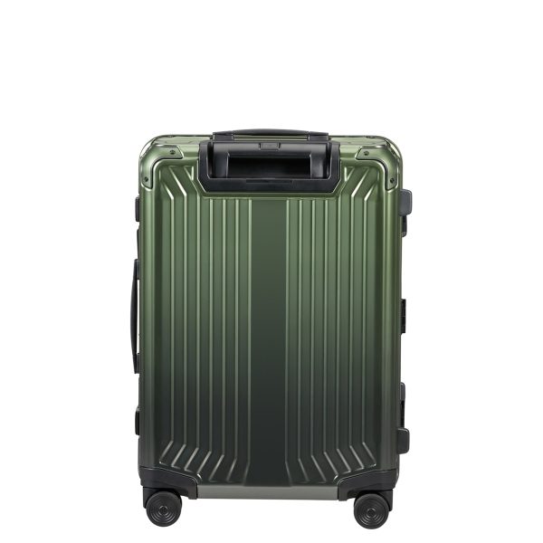 Samsonite Lite-Box Alu Spinner 55 gradient green Harde Koffer van Aluminium