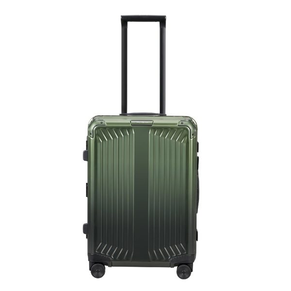 Samsonite Lite-Box Alu Spinner 55 gradient green Harde Koffer