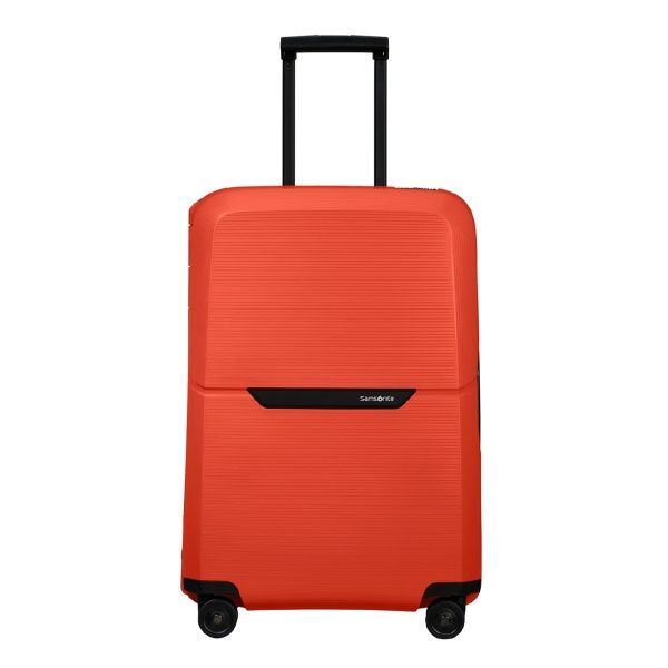 Samsonite Magnum Eco Spinner 69 bright orange Harde Koffer